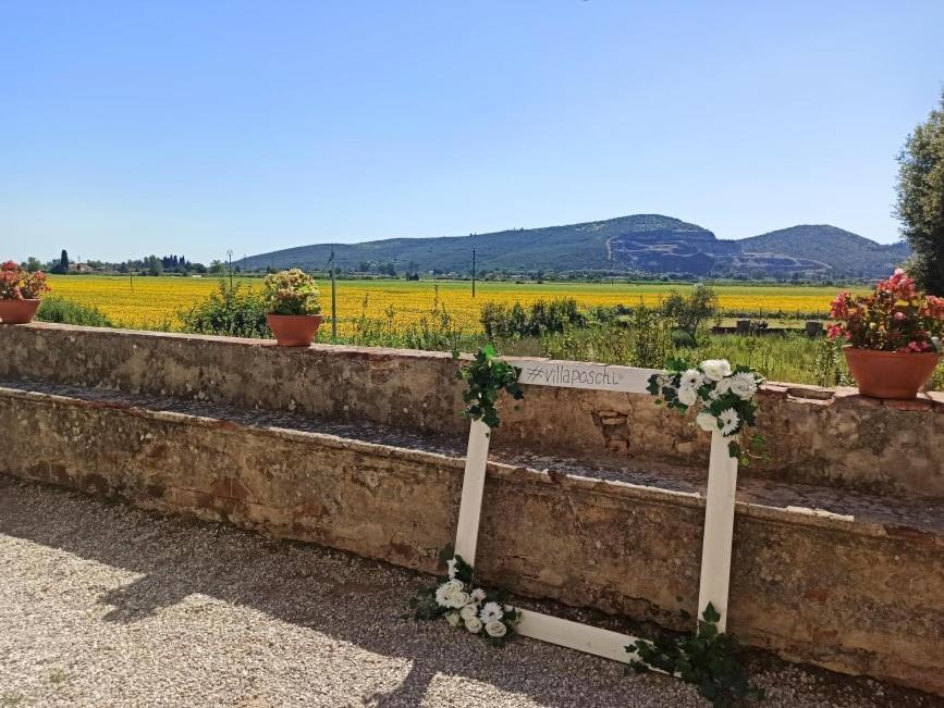 Relais Villa Poschi Pugnano Buitenkant foto
